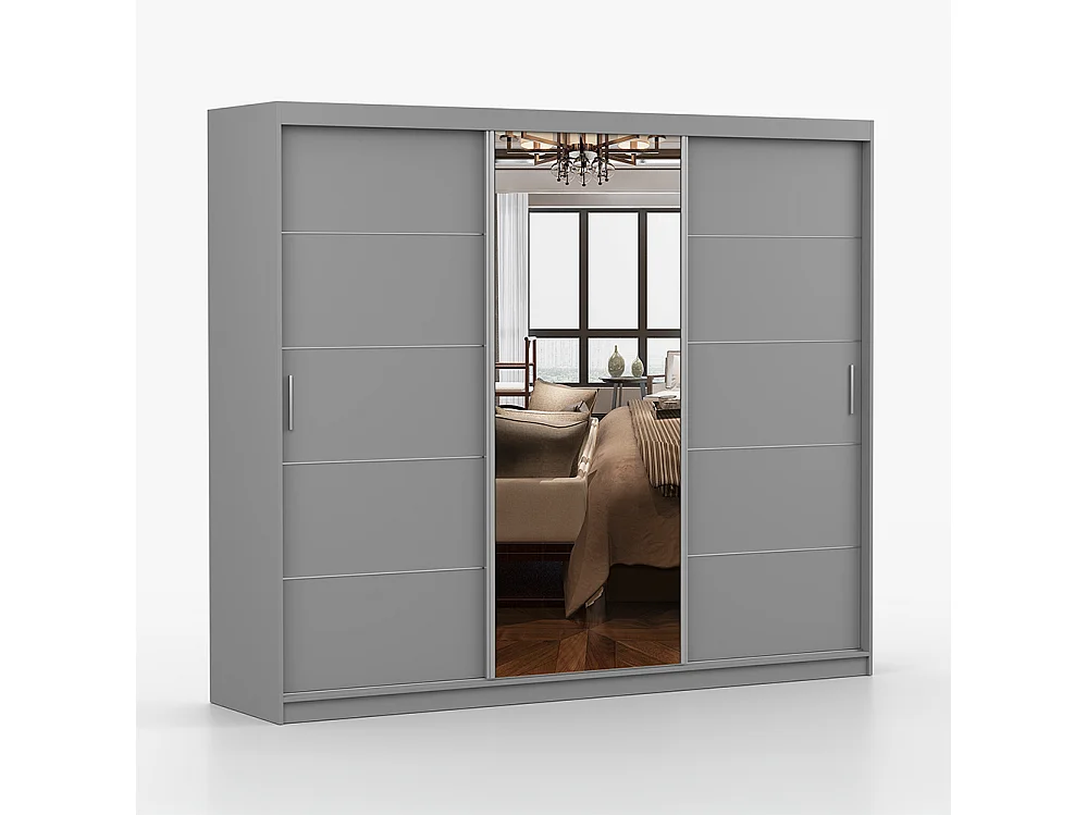 Armoire à portes coulissantes LION 250 cm