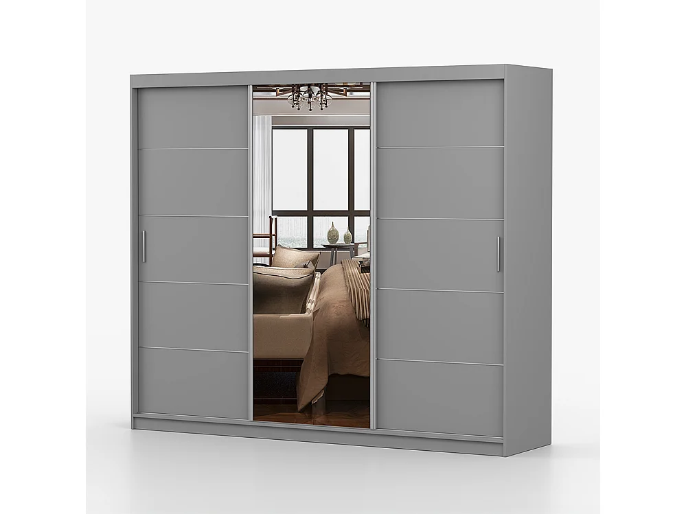 Armoire à portes coulissantes LION 250 cm