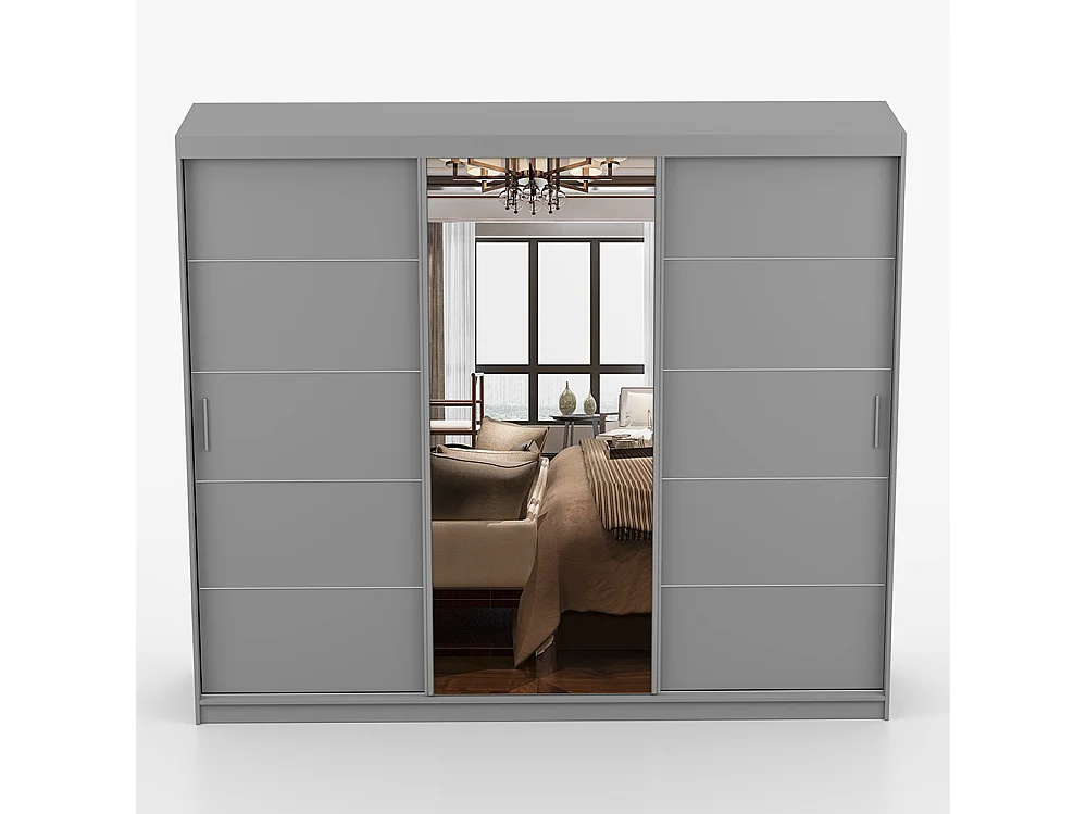 Armoire à portes coulissantes LION 250 cm