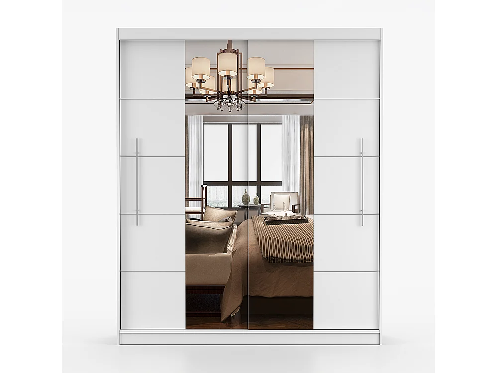 Armoire à portes coulissantes TORINO III 203 cm