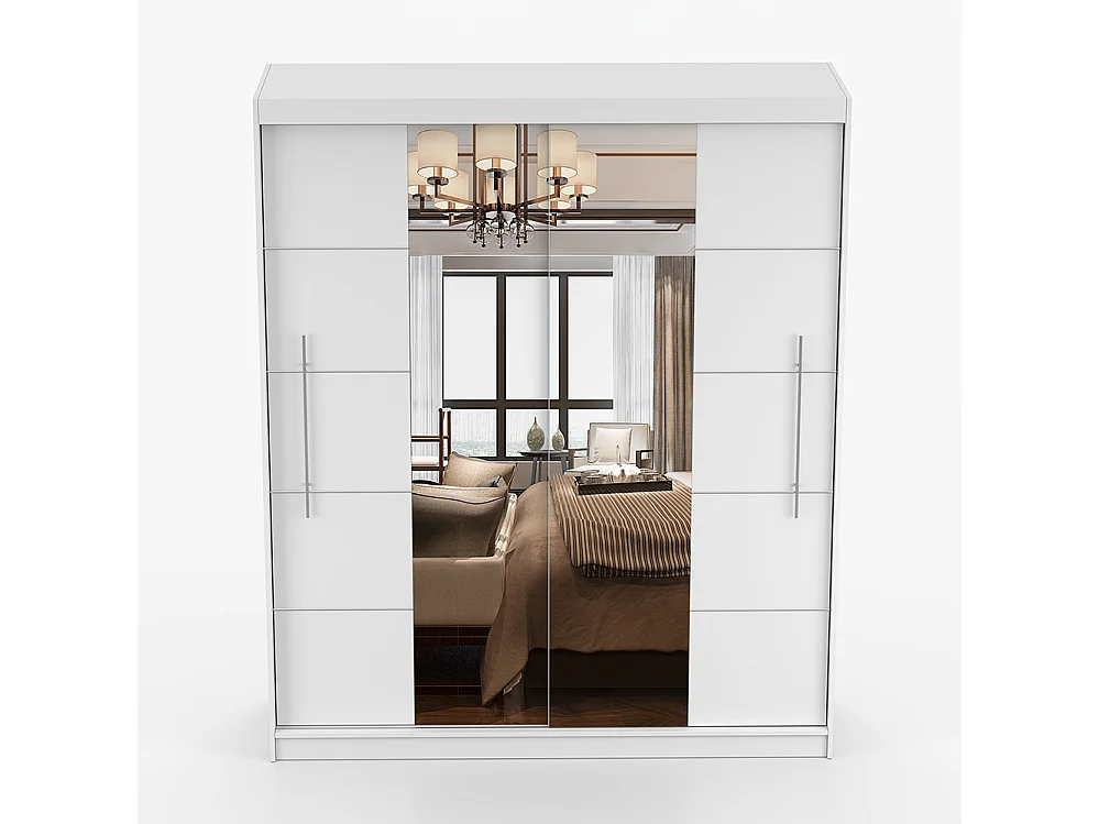 Armoire à portes coulissantes TORINO III 203 cm