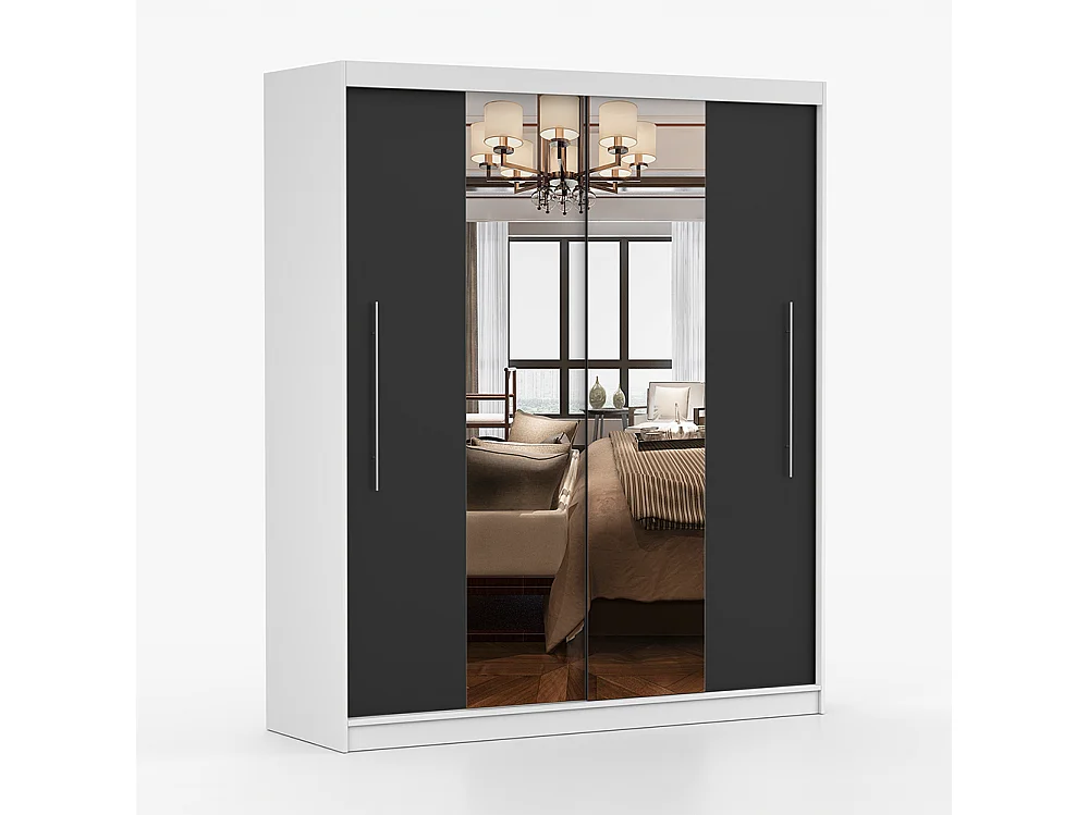 Schuifdeurkast TORINO I 203 cm
