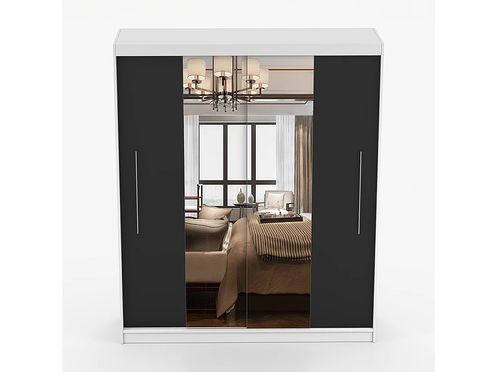 Schuifdeurkast TORINO I 203 cm