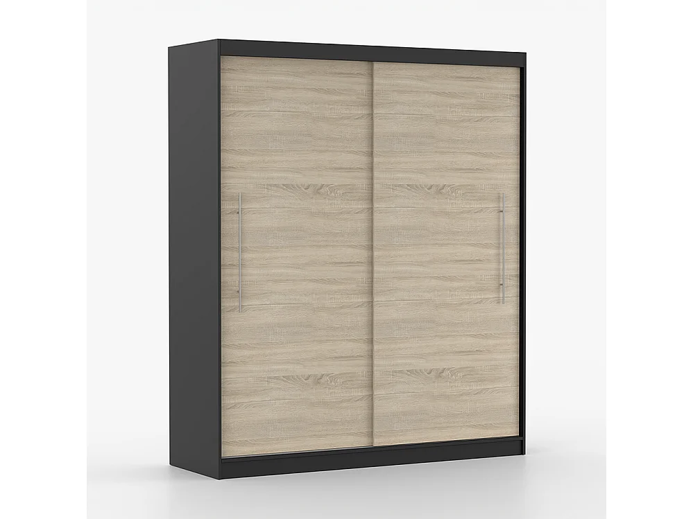 Armoire à portes coulissantes TORINO II 203 cm