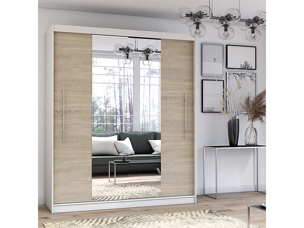 Schuifdeurkast TORINO I 203 cm