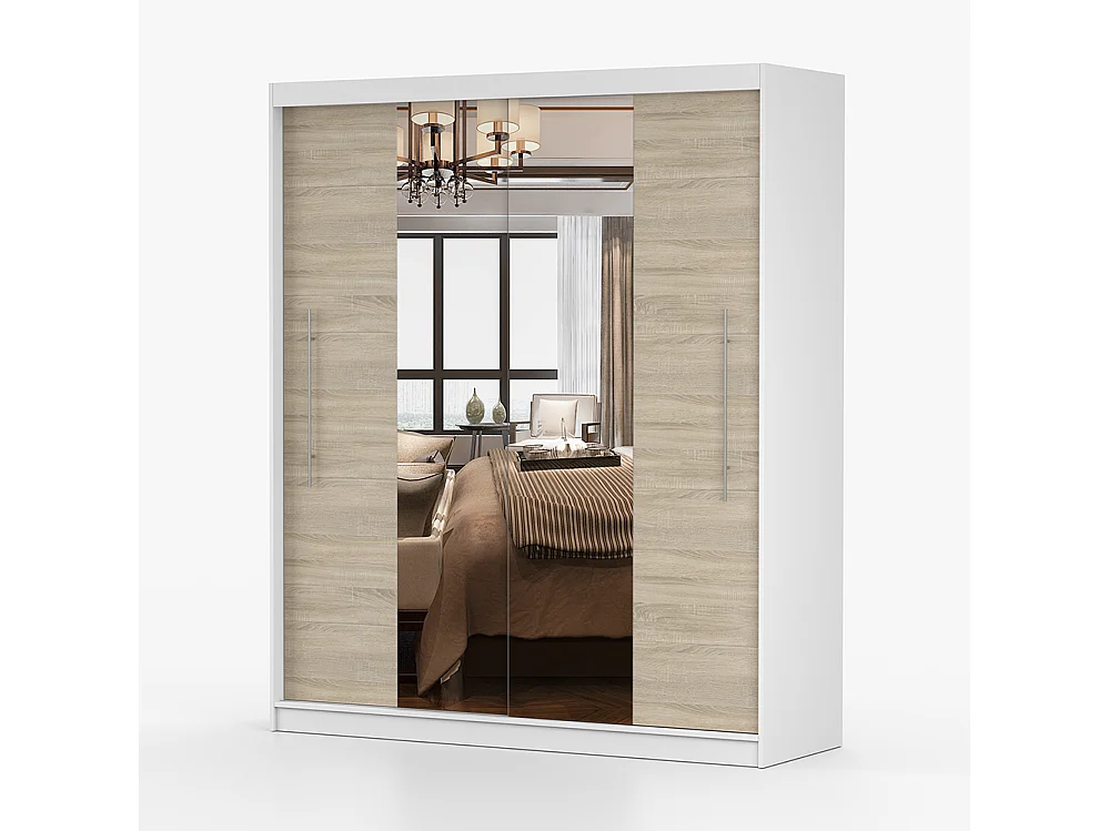 Schuifdeurkast TORINO I 203 cm