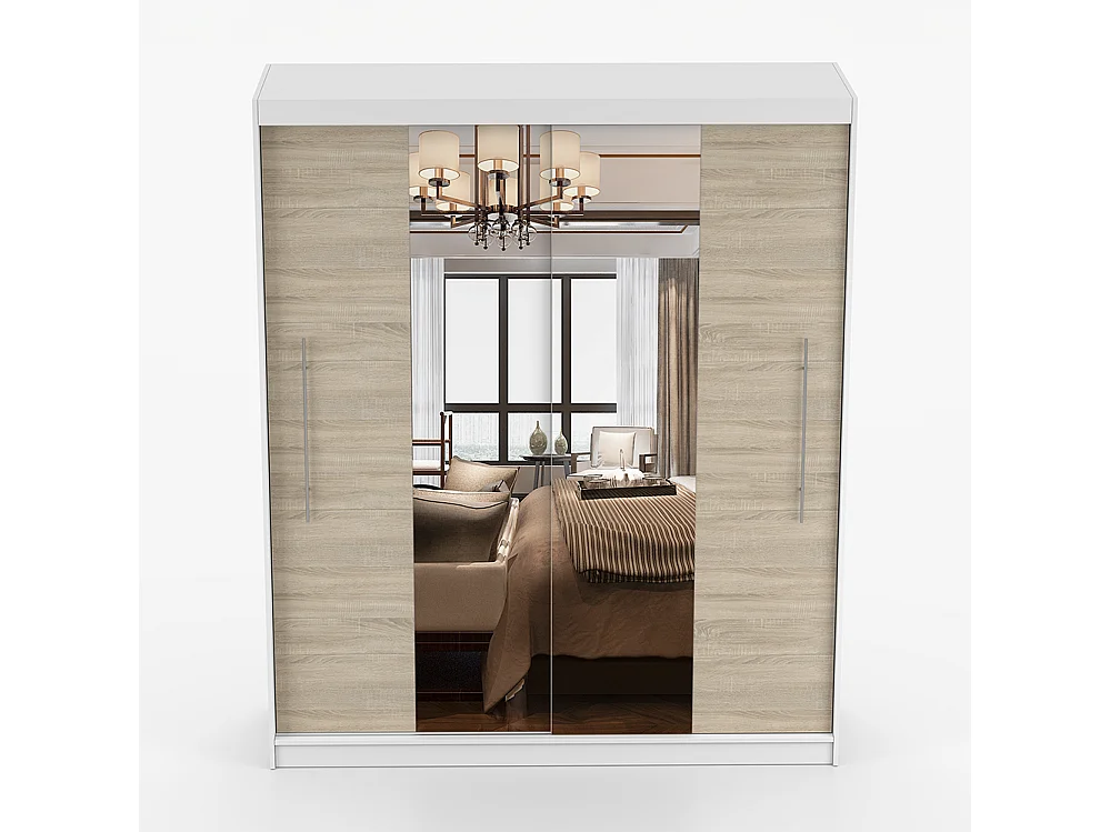 Schuifdeurkast TORINO I 203 cm