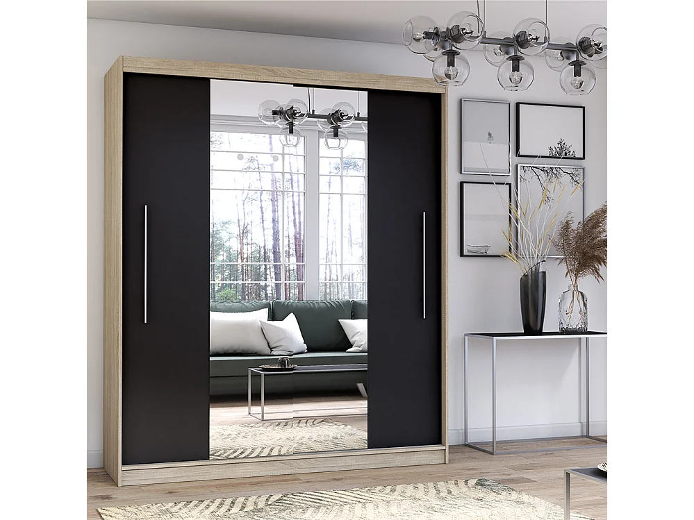 Schuifdeurkast TORINO I 203 cm