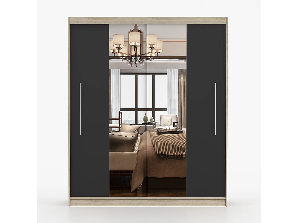 Schuifdeurkast TORINO I 203 cm