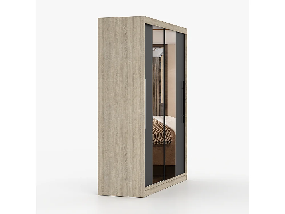 Schuifdeurkast TORINO I 203 cm