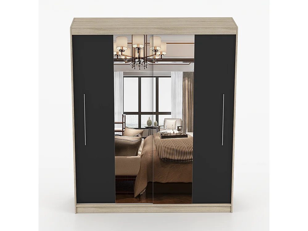 Schuifdeurkast TORINO I 203 cm