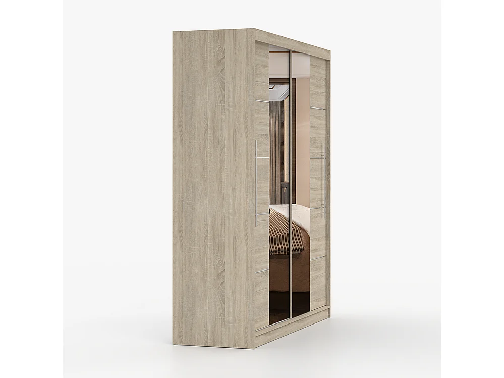 Armoire à portes coulissantes TORINO III 203 cm