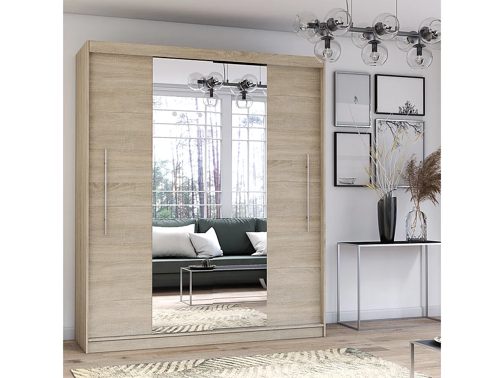 Schuifdeurkast TORINO I 203 cm