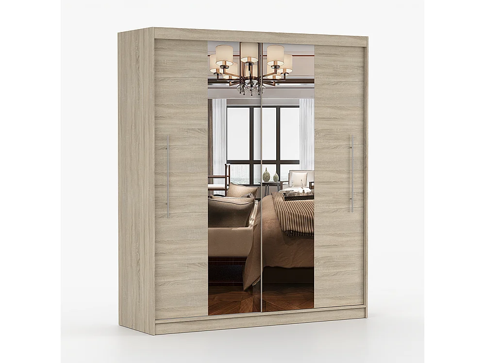 Schuifdeurkast TORINO I 203 cm