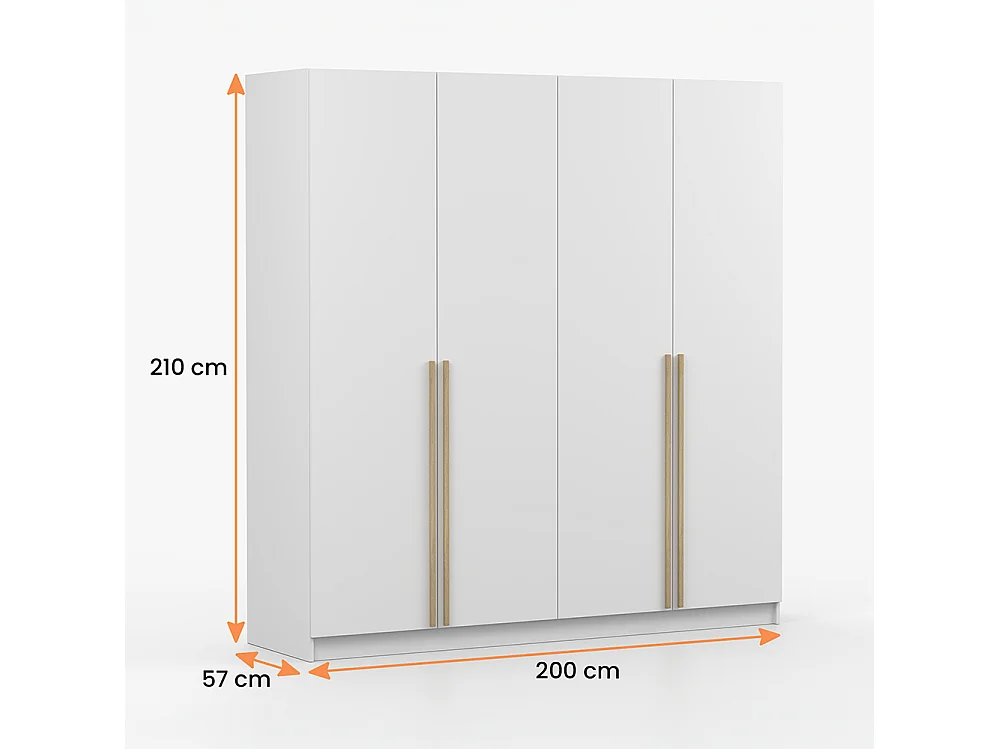 Szafa Sevilla 4D 200 cm