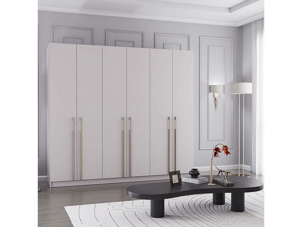 Drehtürenschrank ROSA 6D 230 cm
