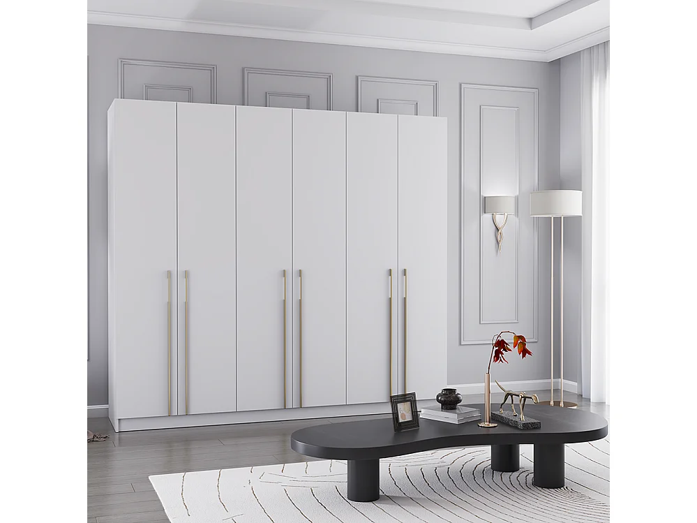 Drehtürenschrank ROSA 6D 230cm