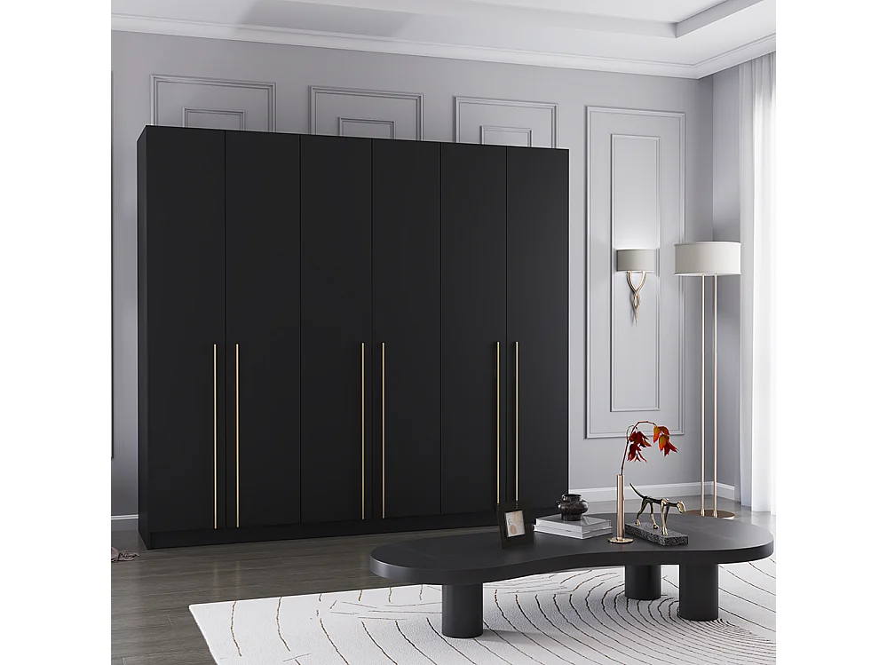 Drehtürenschrank ROSA 6D 230 cm