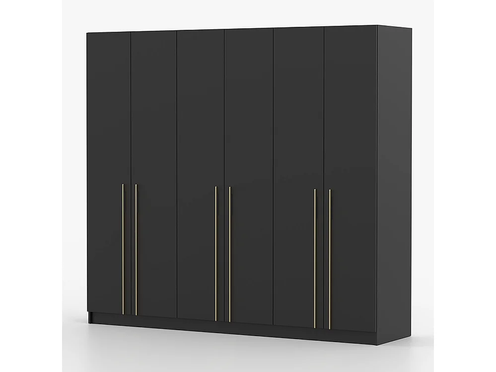 Drehtürenschrank ROSA 6D 230 cm