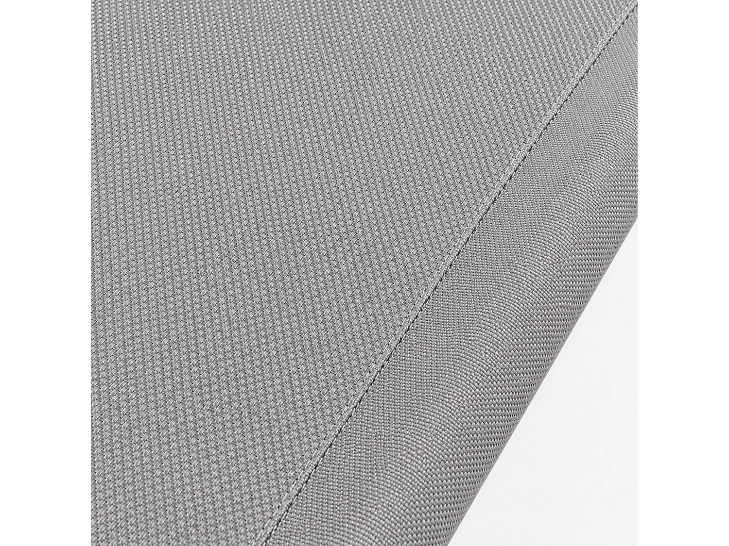 Sdraio Basculante Dondolo Con Poggiatesta Removibile In Textilene Telaio In Metallo Ergonomica Relax Outdoor Piscina 73 x 150 x 93 Cm Grigio