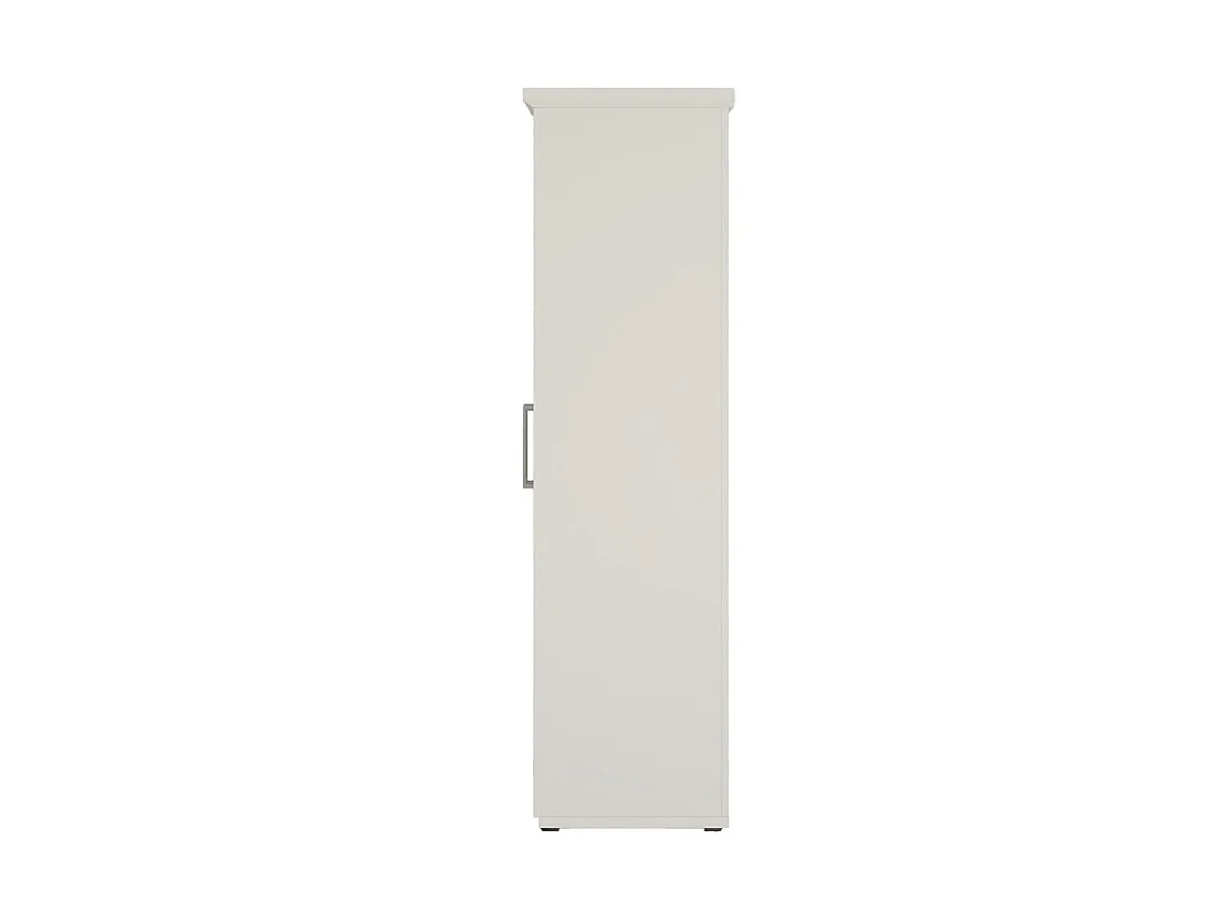 Kast TOM met 2 deuren en 2 laden wit 80 cm