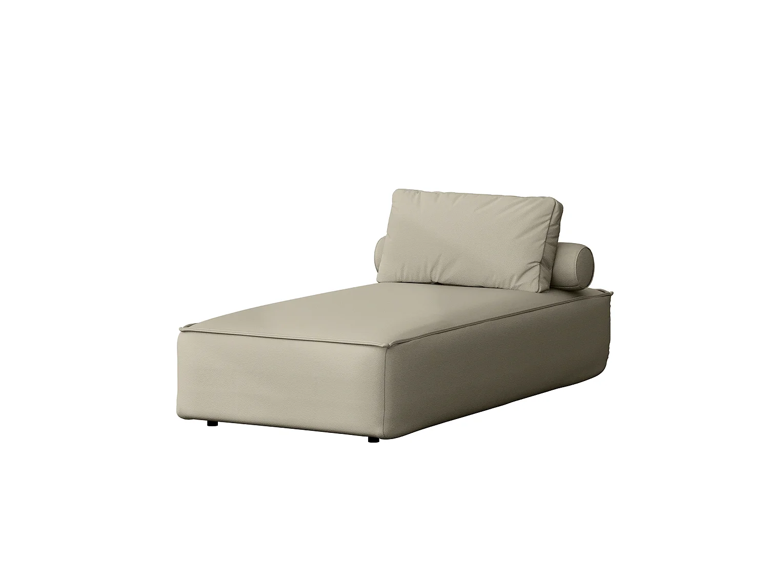 Chaise longue Patio, tissu Odyssey, perle (01)