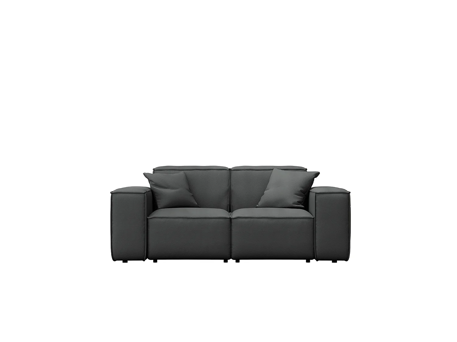 Sofa 2-osobowa Patio, tkanina Odyssey, anthracite (03)