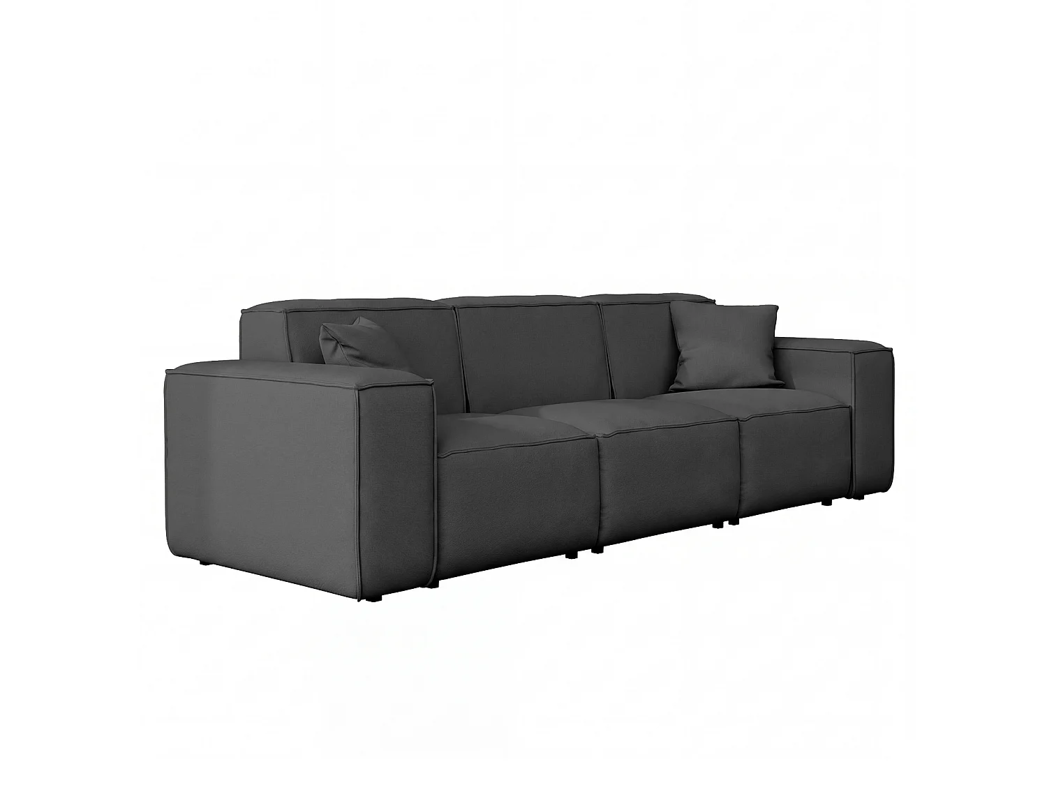 Sofa 3-osobowa Patio, tkanina Odyssey, anthracite (03)