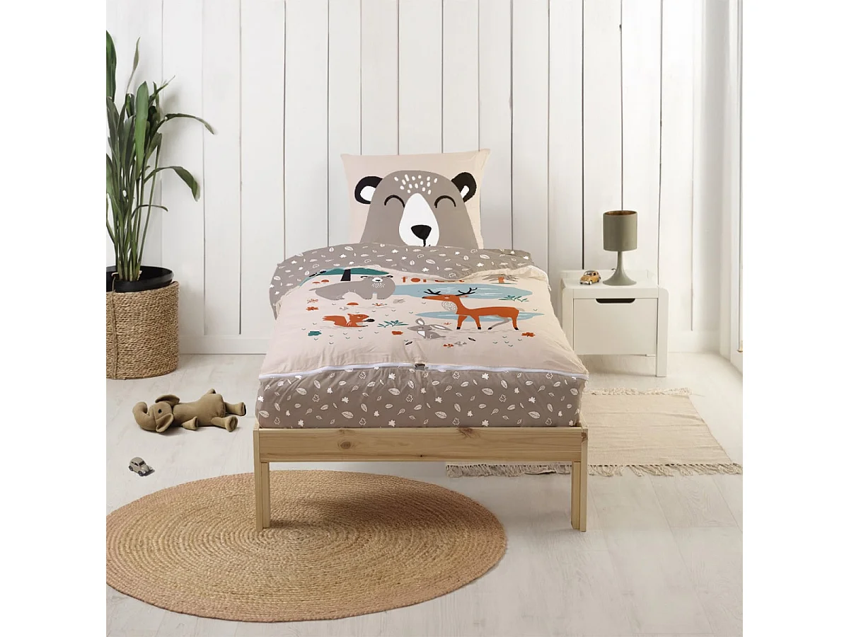 Rechange Caradou® Forêt (sans couette) - Couchage enfant prêt à dormir - 90x190cm