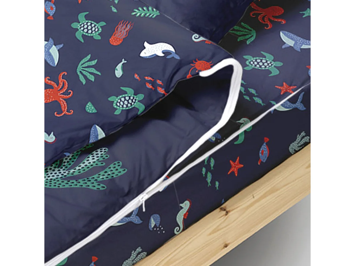 Caradou® Océan - Couchage enfant prêt à dormir 3 en 1 - 90x190cm