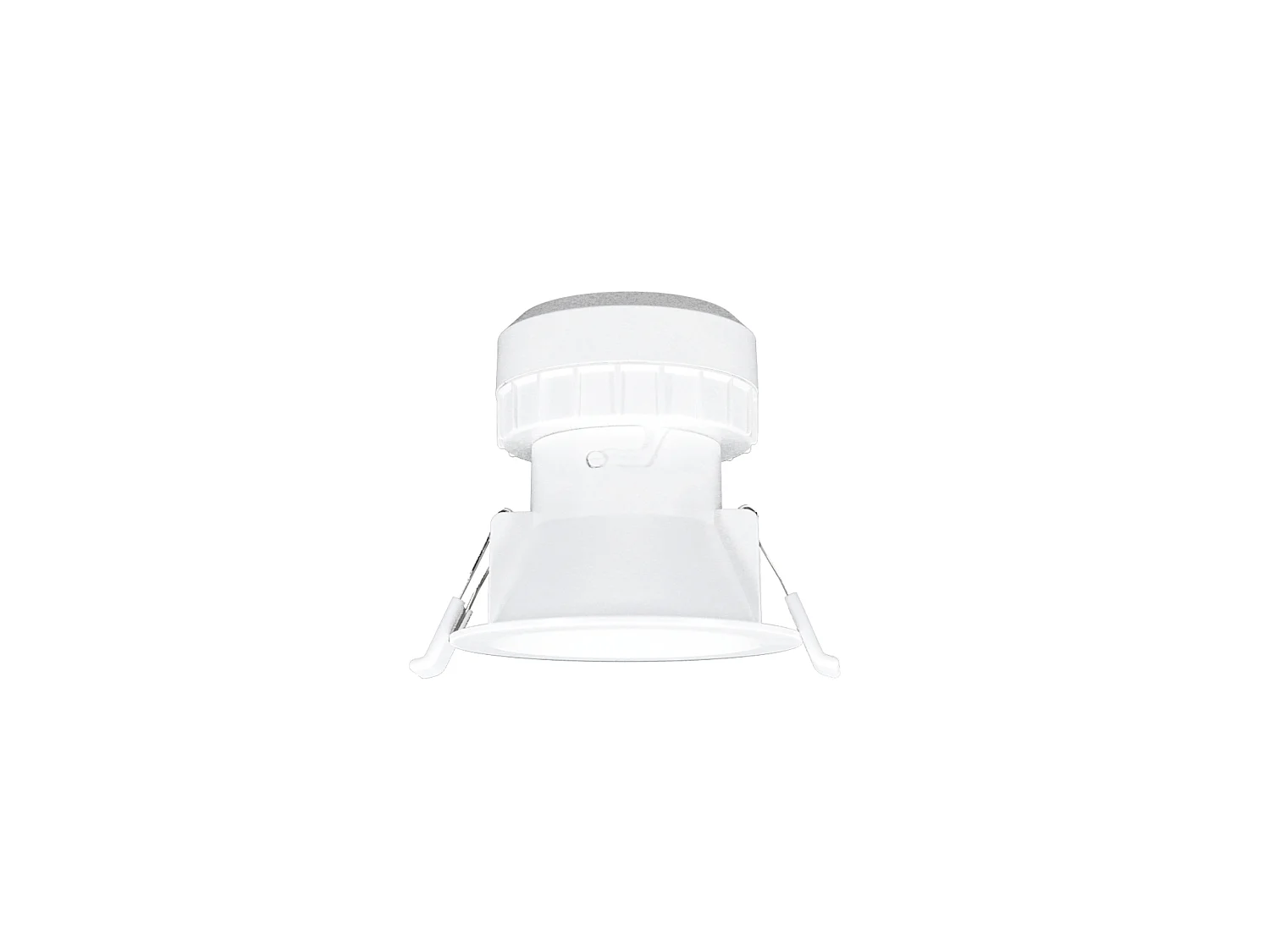 Pulcom R 8W 38° LED-inbouwspot met CCT Switch-technologie 2700K/3200K/4000K, matwitte afwerking voor binnengebruik - Beneito & Faure