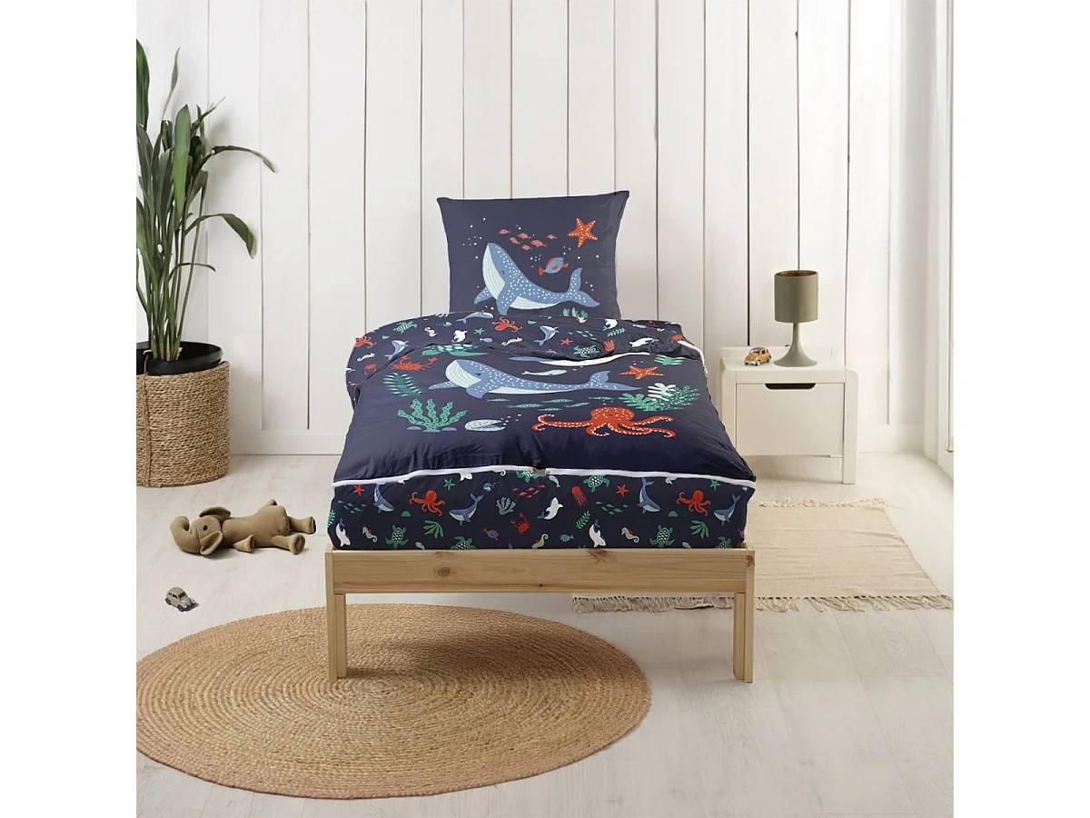 Rechange Caradou® Océan (sans couette) - Couchage enfant prêt à dormir - 90x190cm
