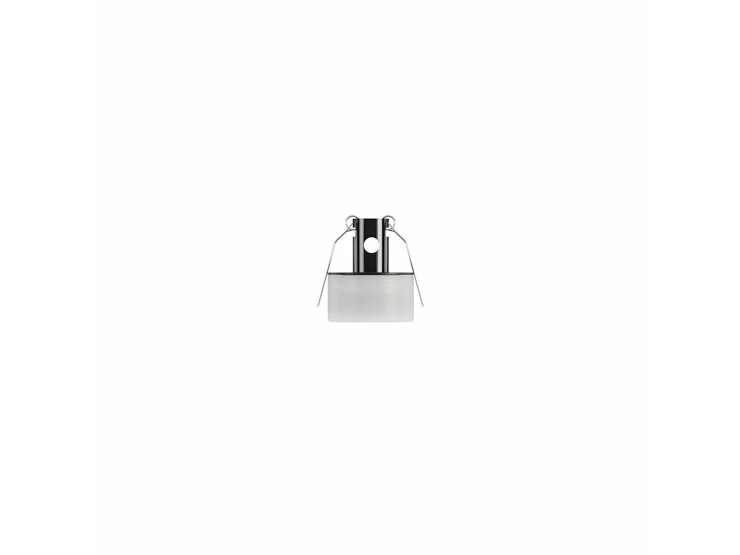 Argo Flat 2W 180º 2700K Mini-LED-Einbaustrahler, mattschwarz - Beneito & Faure, hocheffiziente professionelle Akzentbeleuchtung