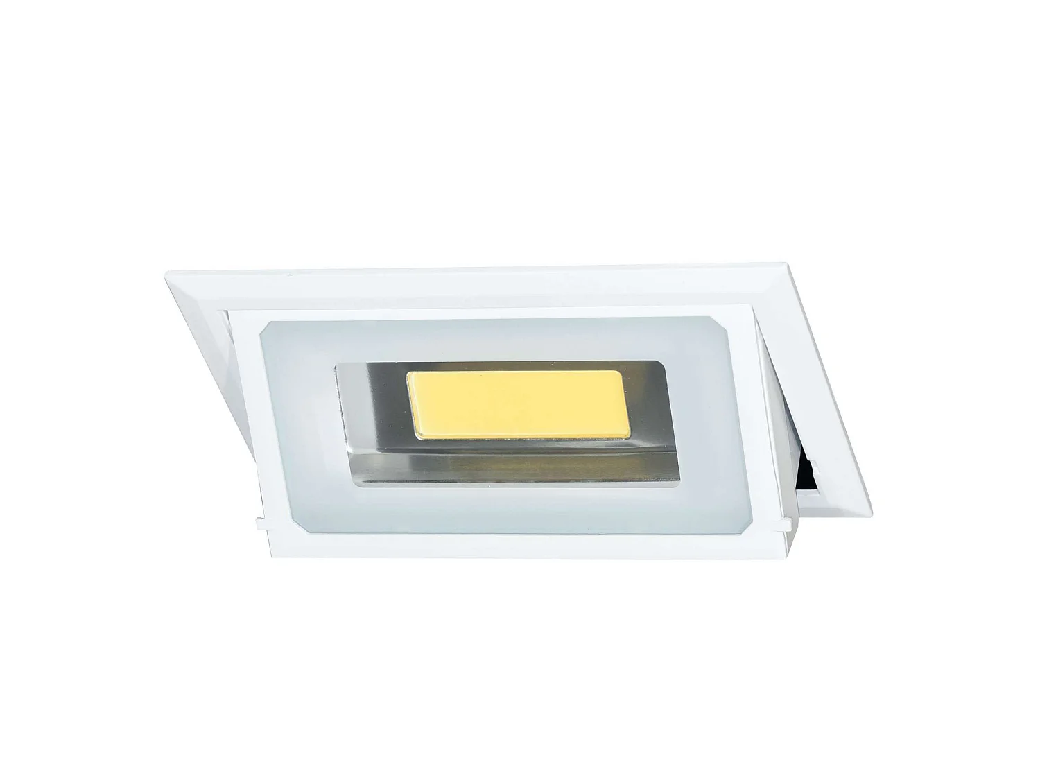Foco LED empotrable de techo Bonn de 40 W, 4100 K, 100º, luz ambiental indirecta para interiores, acabado blanco mate - Beneito & Faure