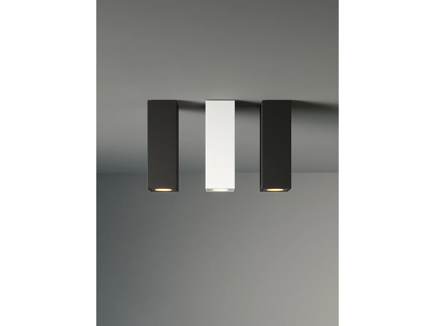 Nano Pulsar SQ Surface Blanco Mate - 3,5W 30º LED-inbouwspot, selecteerbare kleurtemperatuur, vierkant ontwerp - Beneito & Faure