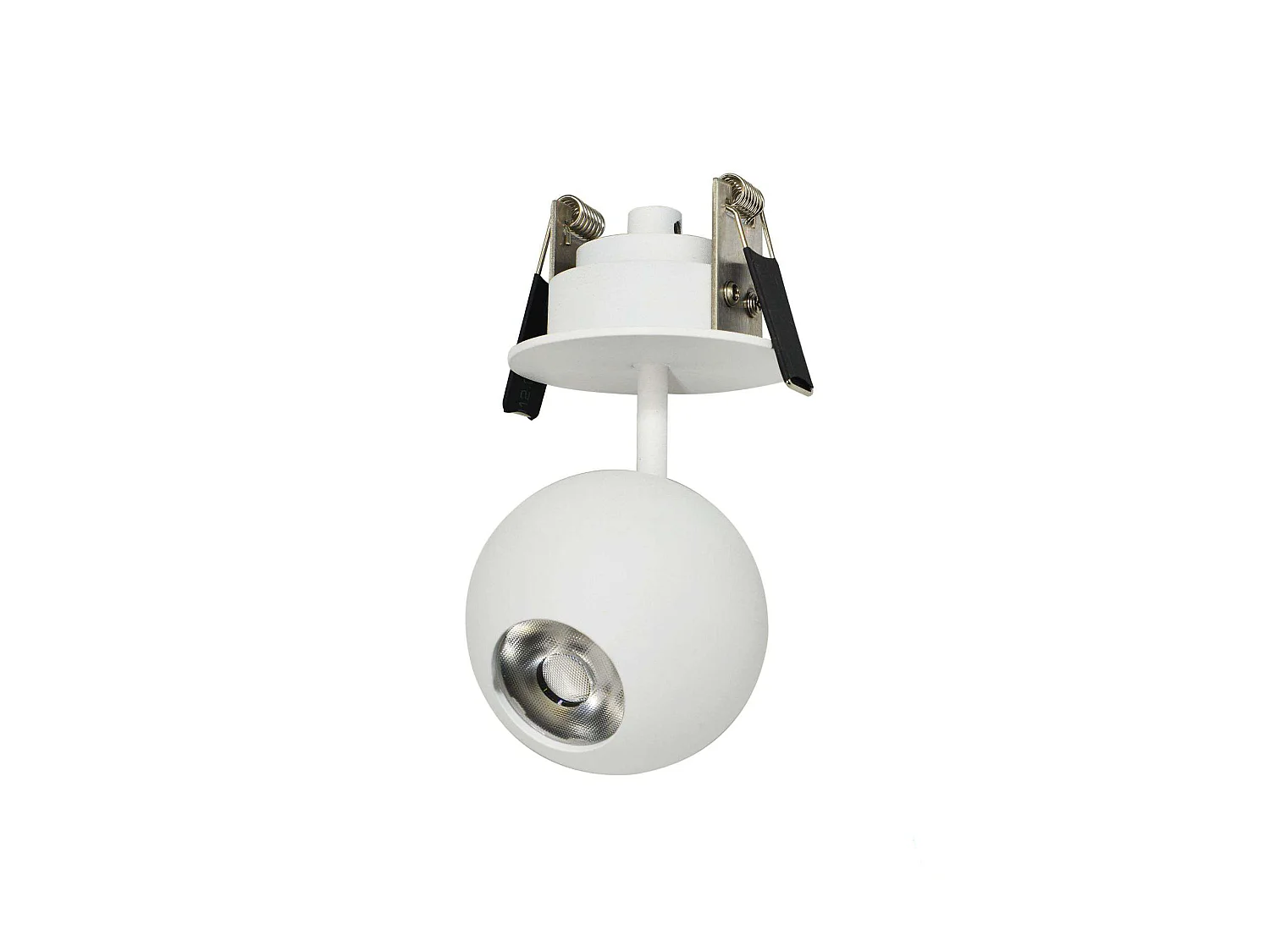 Bora Inbouw LED Spot 8,5W 36º 3000K Mat Wit - Zeer efficiënte verstelbare bolvormige spot - Beneito & Faure