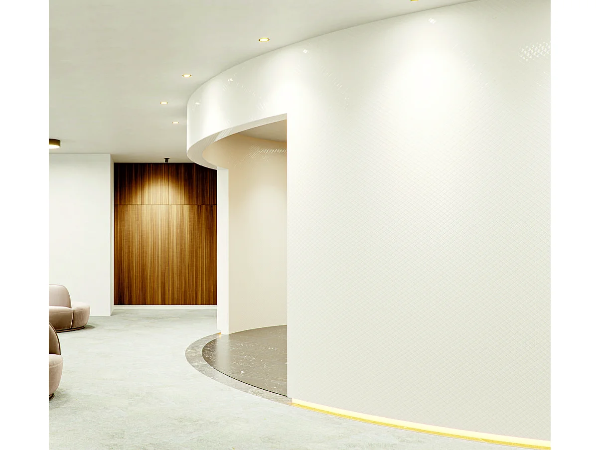 Spot encastré asymétrique LED Pulcom SQ 8 W 38° avec sélecteur de température de couleur (2700 K - 3200 K - 4000 K), noir mat - Beneito & Faure