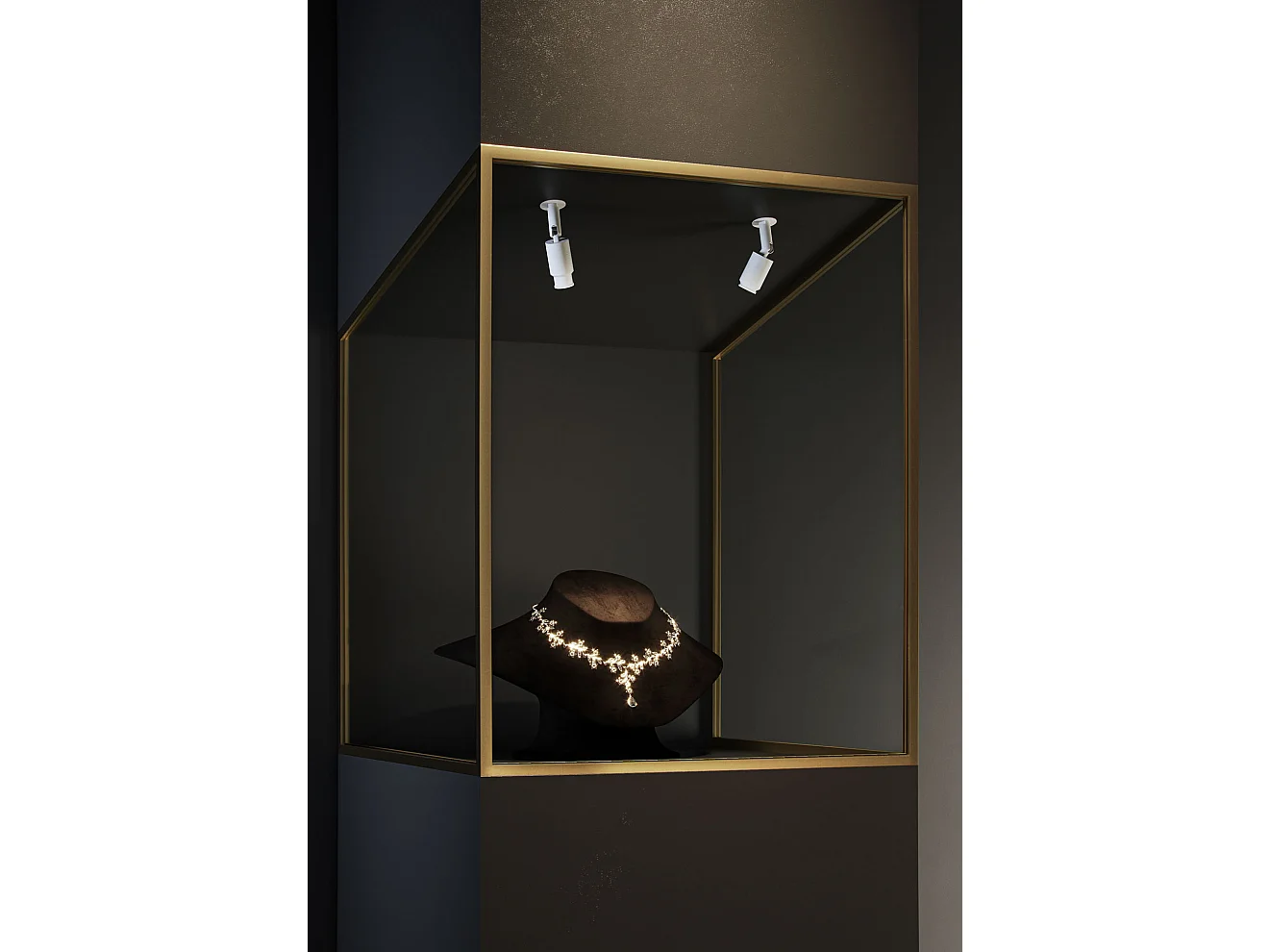 Beneito & Faure Mini-LED-Einbauprojektor mit Mikrozoom, 2W, einstellbarer Winkel 15°-36°, 2700K, Mattweiß, hoher Farbwiedergabeindex CRI > 90
