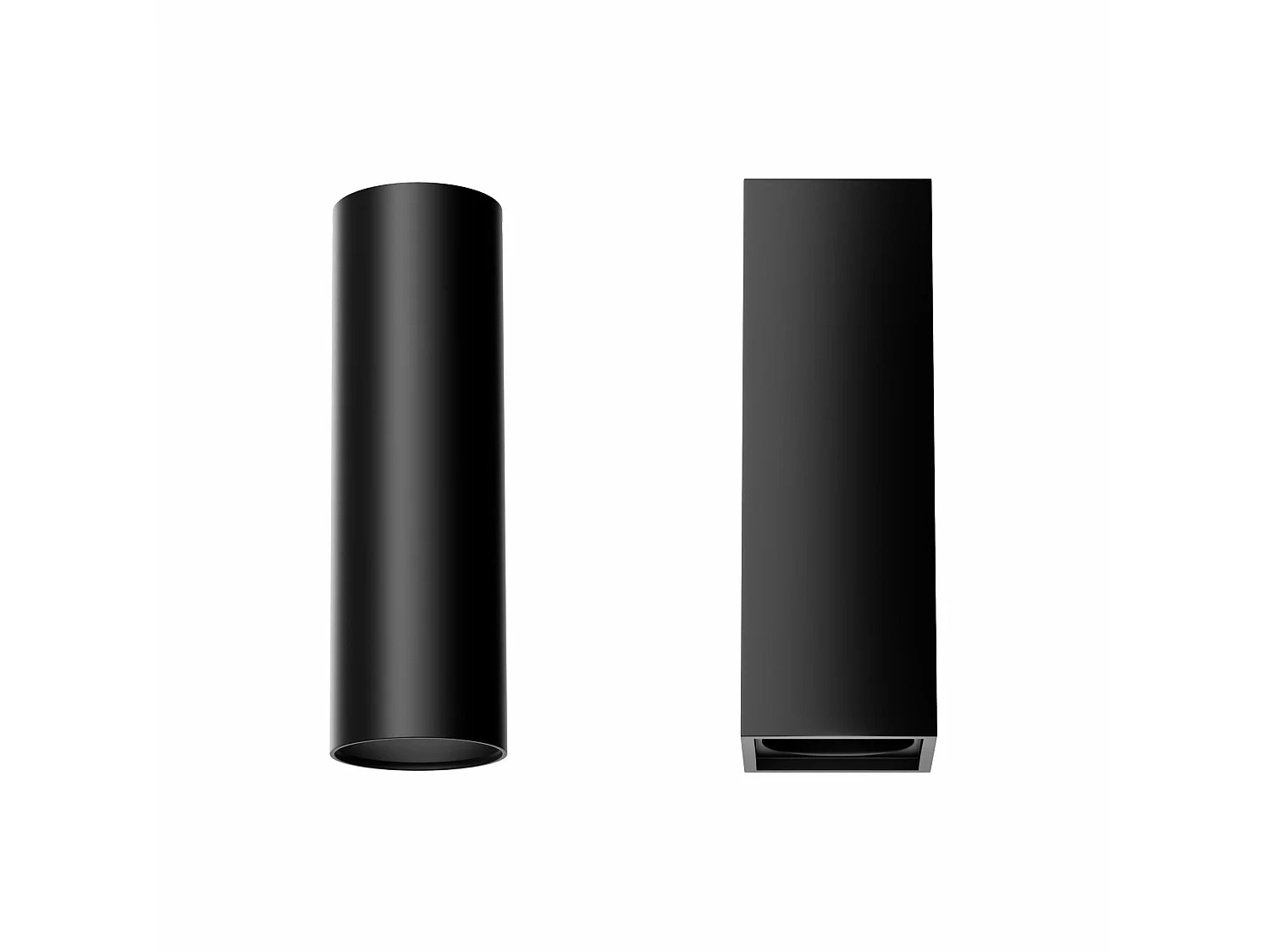 Nano Pulsar SQ Surface Noir Mat - Spot encastré LED 3,5 W 30°, température de couleur sélectionnable, design carré - Beneito & Faure