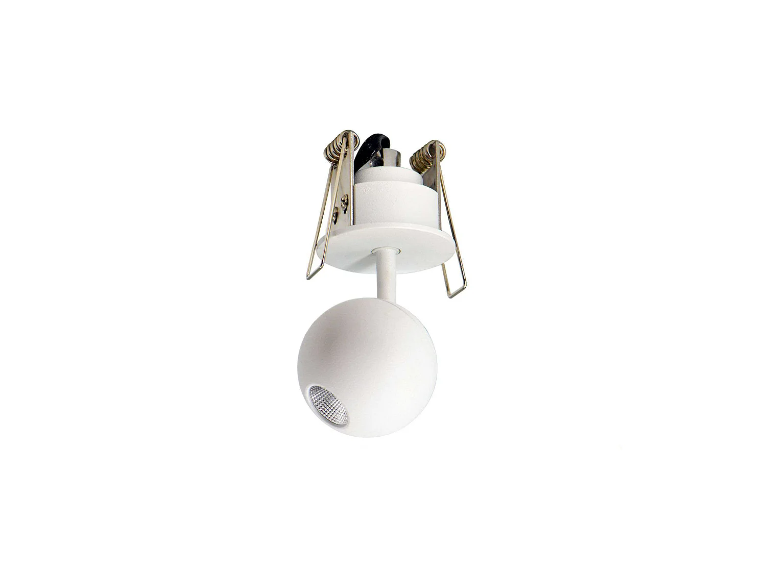 Beneito & Faure Mini Bora Inbouwspot 4,5W LED plafondspot, 38° stralingshoek, 2700K, Mat Wit, verstelbaar - Beneito & Faure