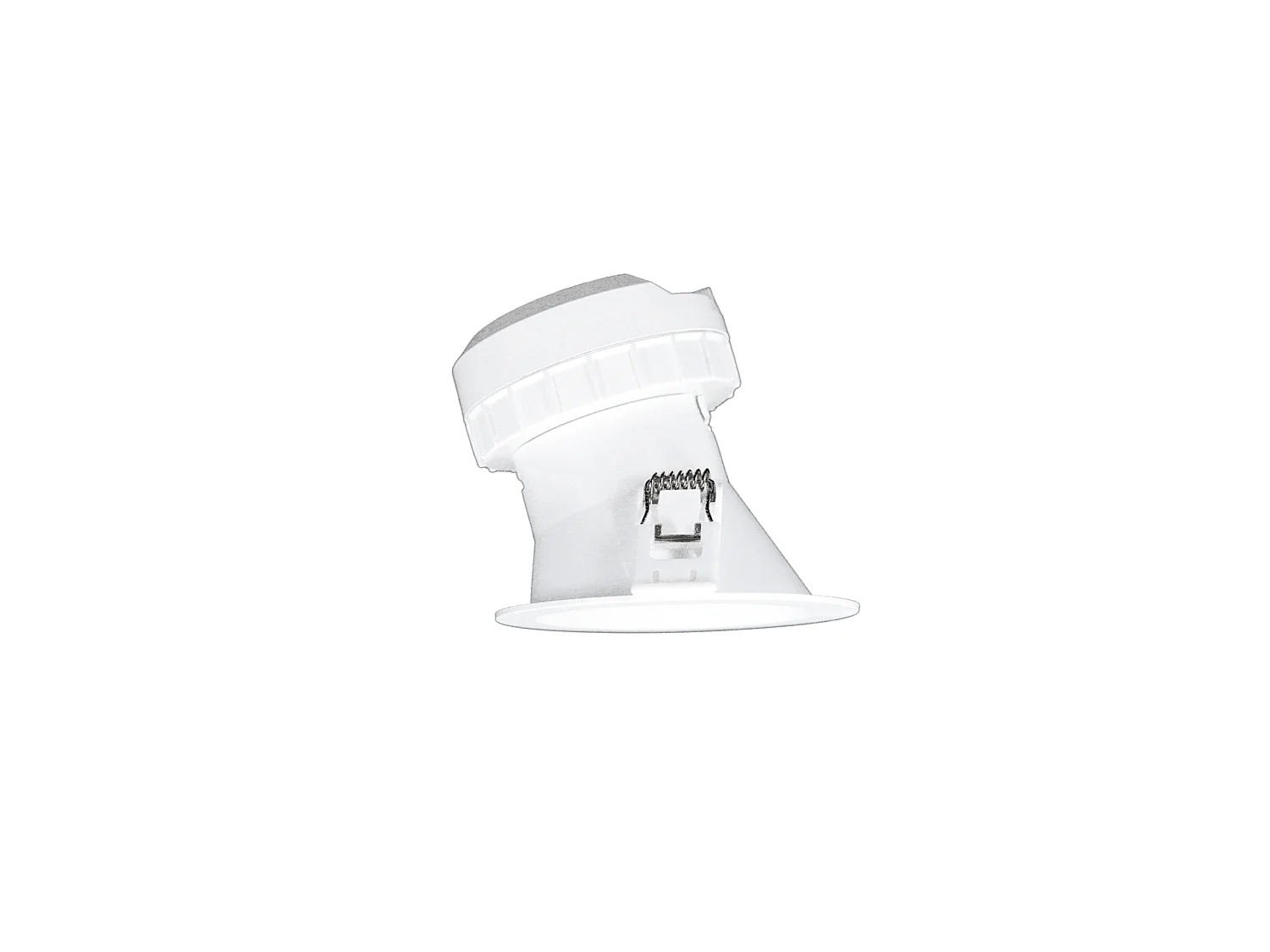 Spot LED encastré asymétrique Pulcom R 8W 38° Beneito & Faure, blanc mat, intérieur, sélecteur température de couleur 2700K / 3200K / 4000K