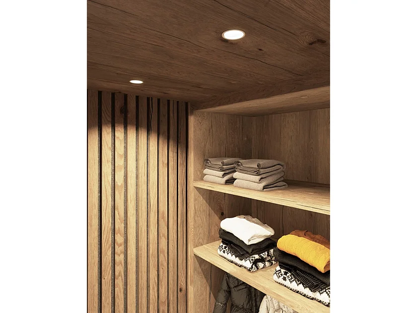 Spot encastré LED Pulsar 8W 40º, noir mat, avec technologie Switch, température de couleur 2700K/3200K/4000K et gradation TRIAC - Beneito & Faure
