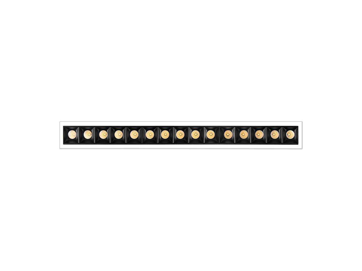 TRAM XL 30W 30º LED-Einbaustrahler mit Tuya-Technologie, Farbtemperatur 2700K-6000K, dimmbar, mattweißes Aluminium-Finish - Beneito & Faure