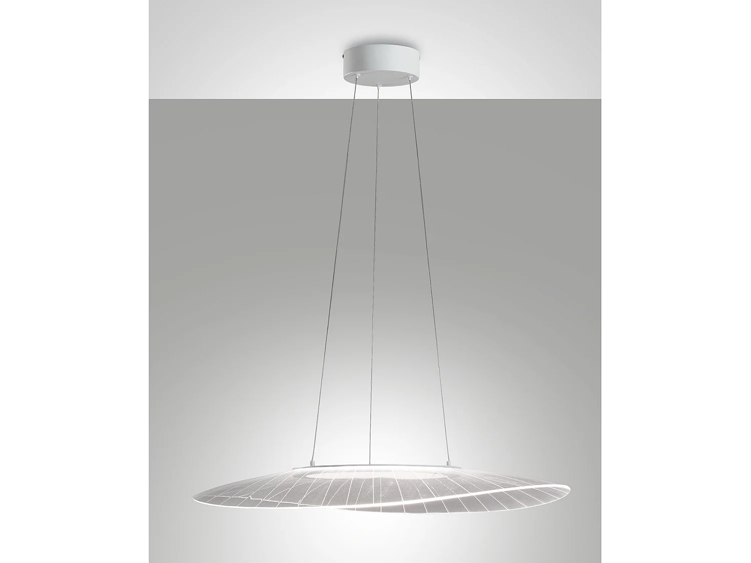 Vela Sospensione Bianca L.780X550Mm.