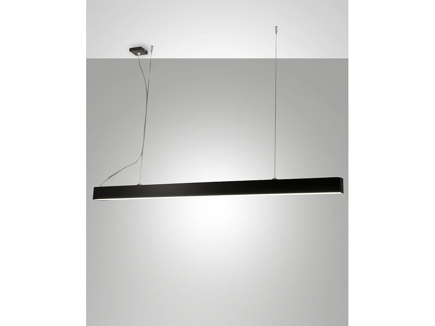 Next Sospensione Nera L.1420X46
