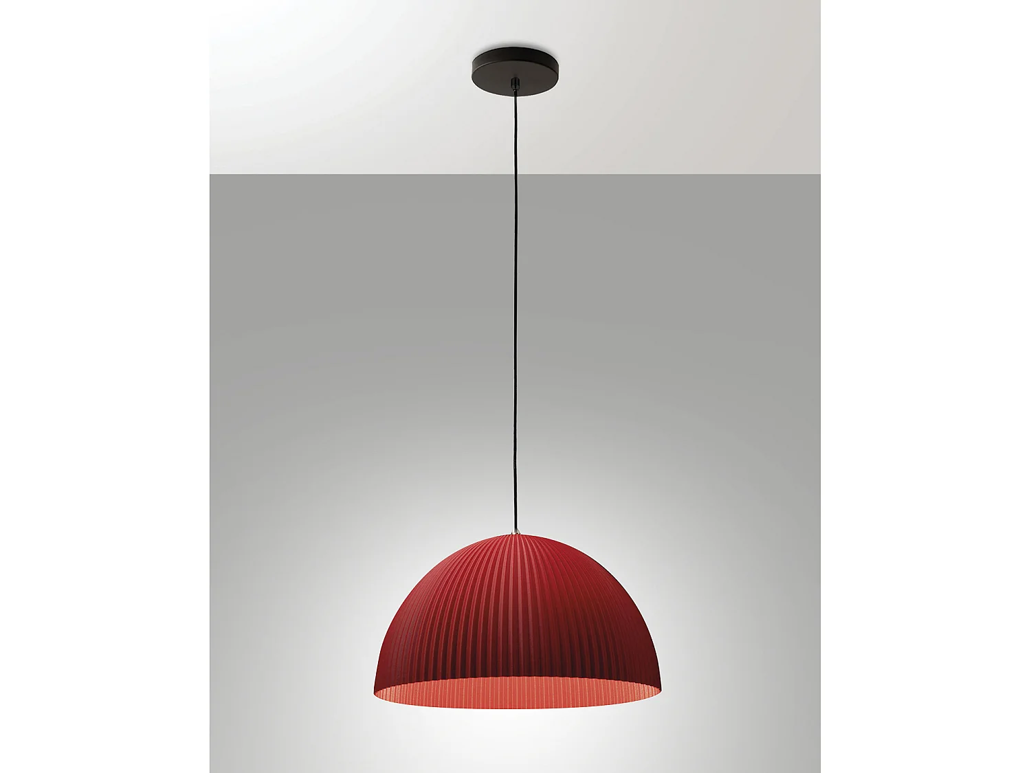 Lampada Sospensione Carola Bordeaux Collezione CAROLA Alta Regolabile Stile Moderno