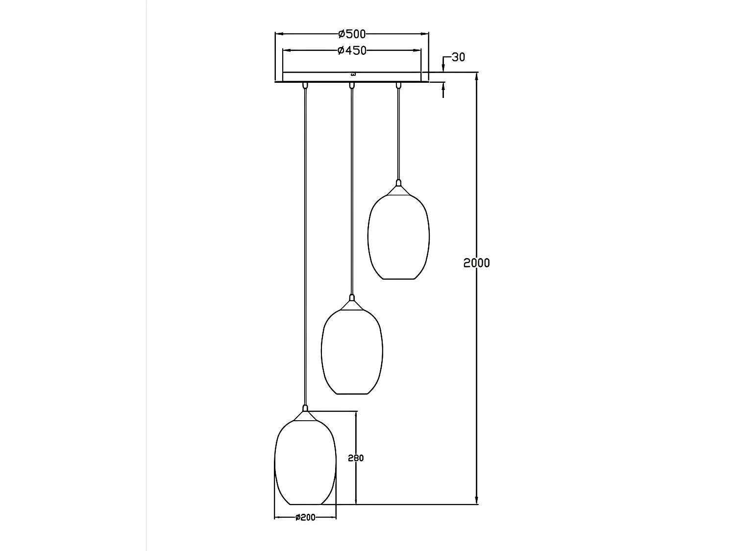 Suspension Infinity En Métal Et Verre Soufflé Fumé, Ø580 Mm, Douille E27, Classe 1, Ip20, Design Moderne Et Élégant Pour Les Intérieurs