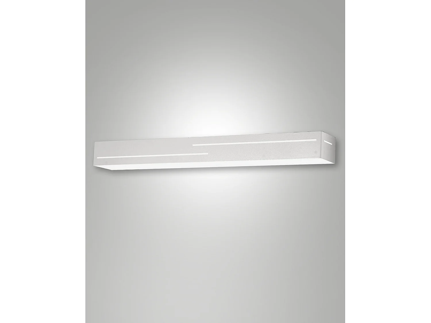 Lámpara de pared LED integrada Banny de 24 W y 2260 lm, luz blanca de 3000 K: diseño moderno en metal y metacrilato para iluminación interior.