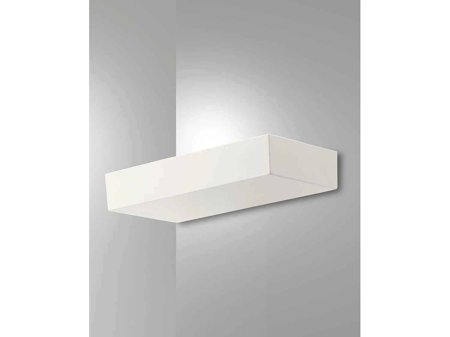 Lámpara de pared LED Emma 27W 3000K 2250lm Aluminio blanco 28x16,5x5cm - Lámpara de pared de diseño moderno para iluminación interior regulable