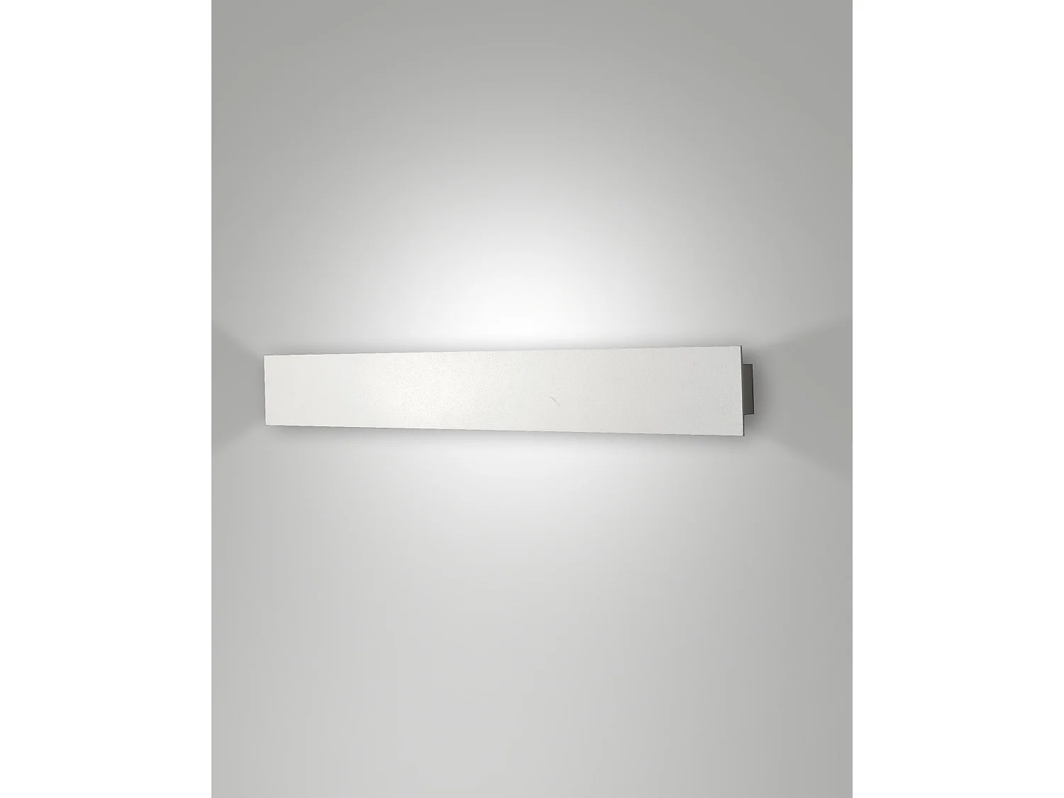 Candeeiro de Parede Lotus LED 20W Integrado 3000K Branco Estrutura em Alumínio Design Moderno Regulável 64,5cm Classe 1 IP20 Qualidade Premium